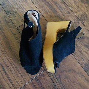 Anthropologie Wedges, Size 6
